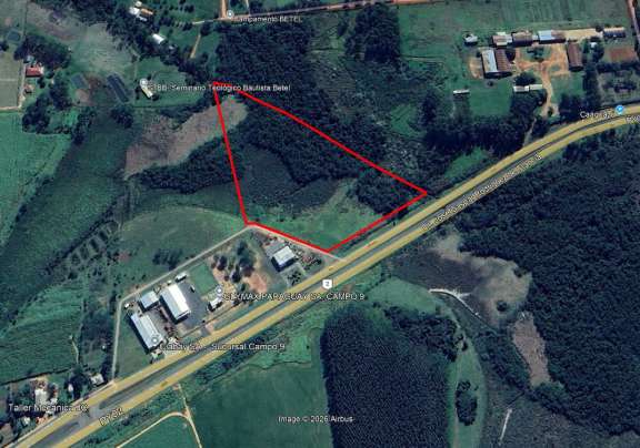 Propiedad de 5.8 Ha sobre Ruta con 190 metros de Frente